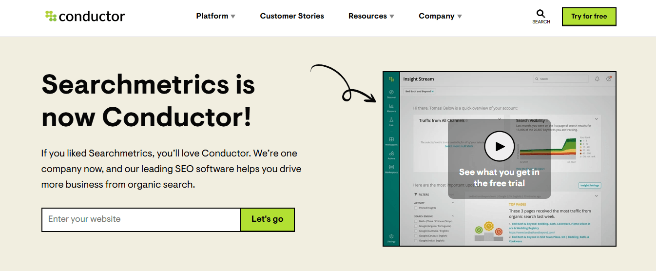 Conductor - Enterprise SEO Tools