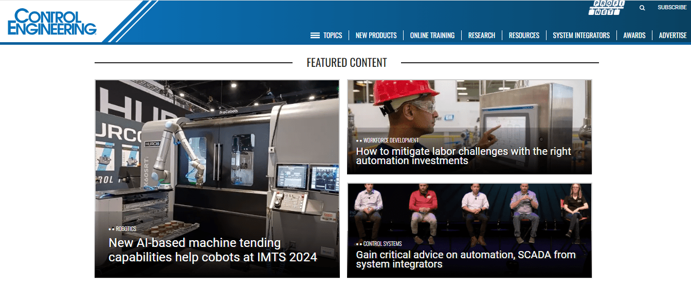 Control Engineering - The Automation Blog