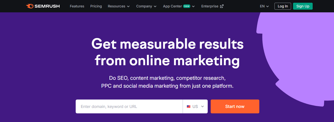 Semrush - Enterprise SEO Tools