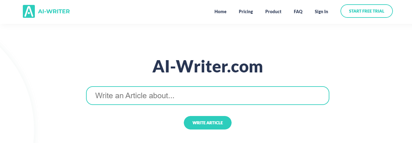 AI writer - Automated Blogging