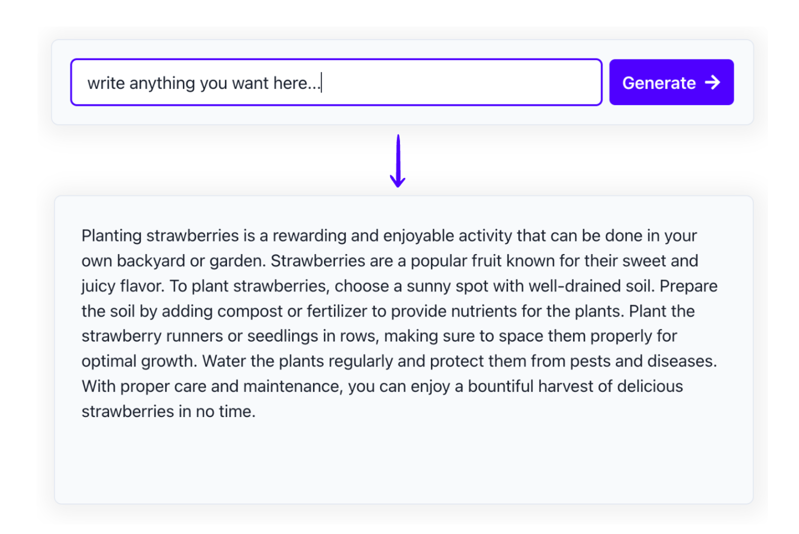 Free Paragraph Generator with AI tool