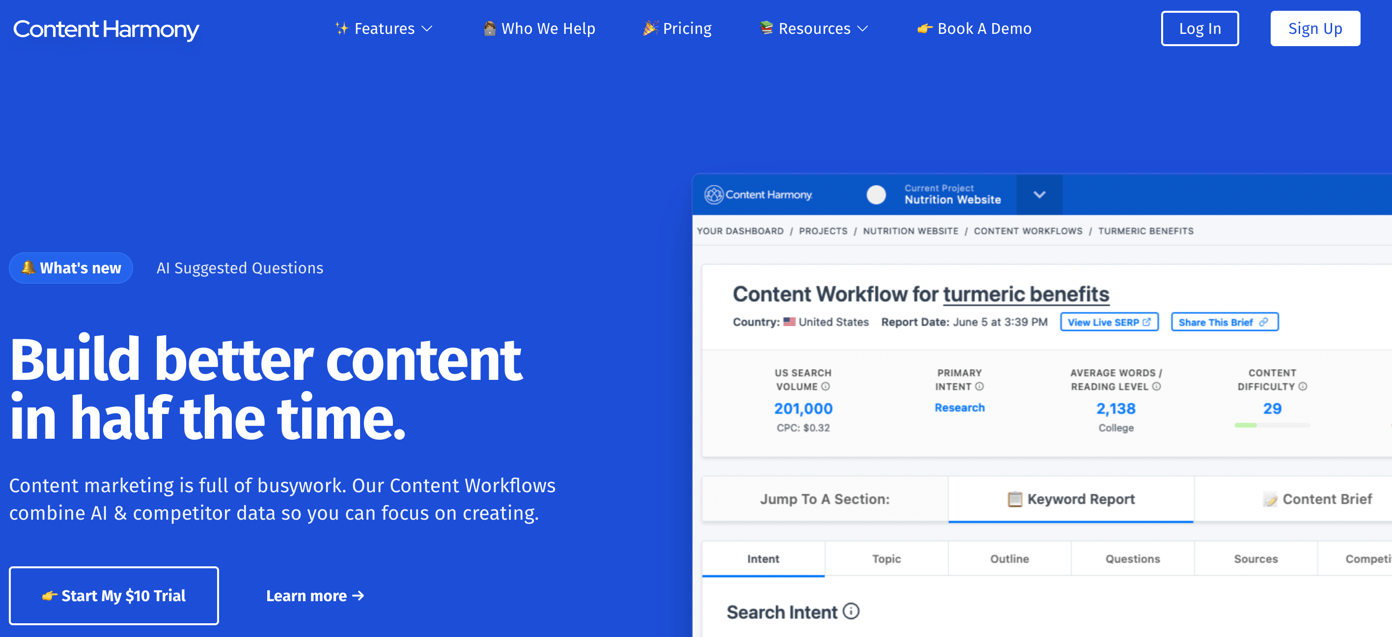 Content Harmony - Copy AI Alternative