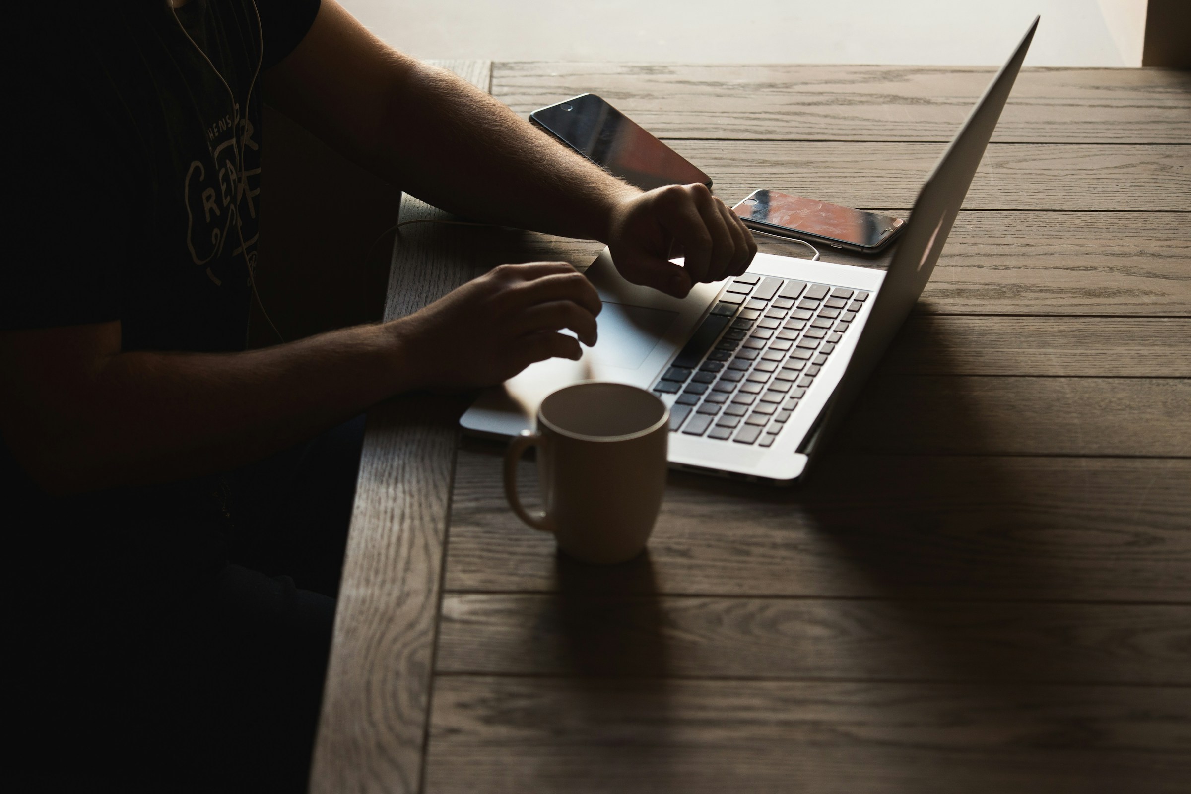 man concentrating on his essay - AI Sentence Generator