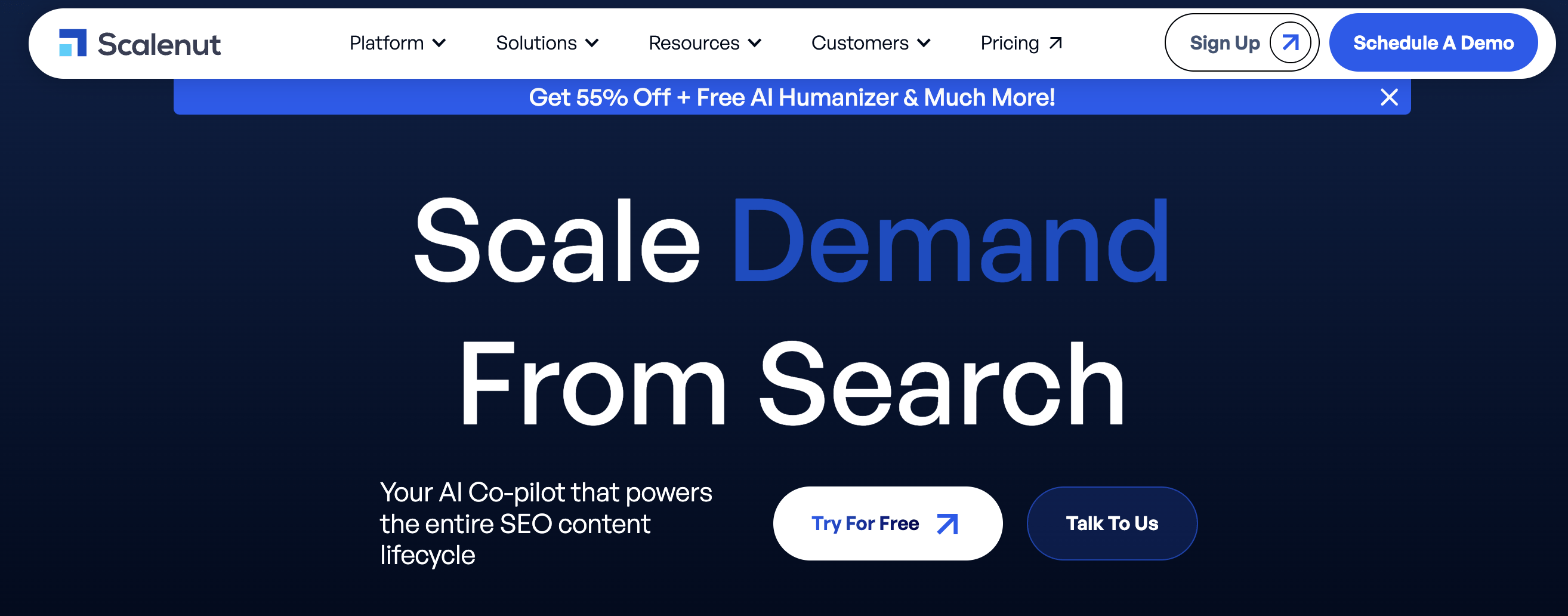 scalenut - Semrush SEO Writing Assistant