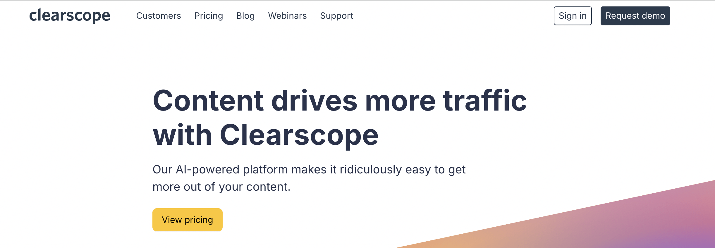 clearscope - Semrush SEO Writing Assistant