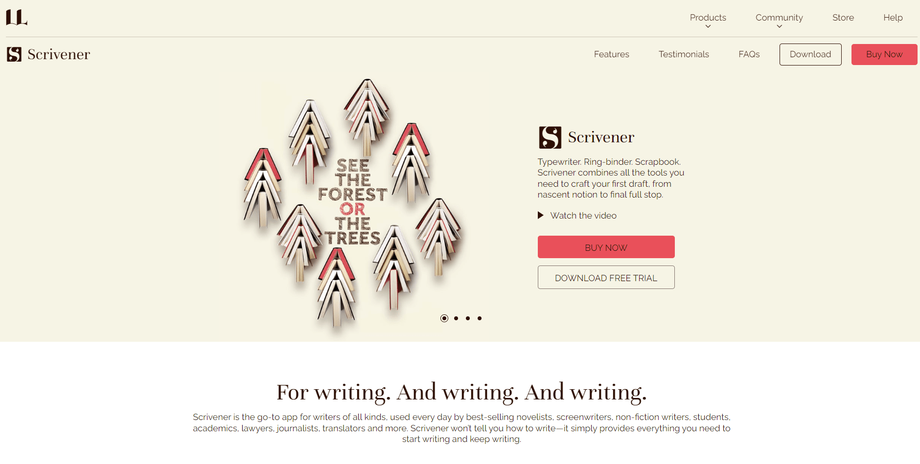 Scrivener - Sudowrite Alternative