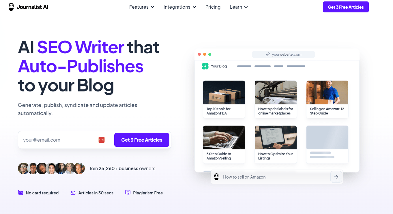 Journalist AI - ChatGPT for blogging