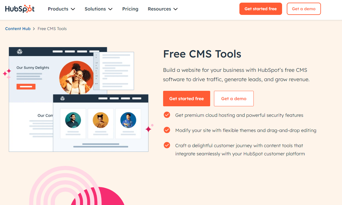 CMS by Hubspot - AI CMS