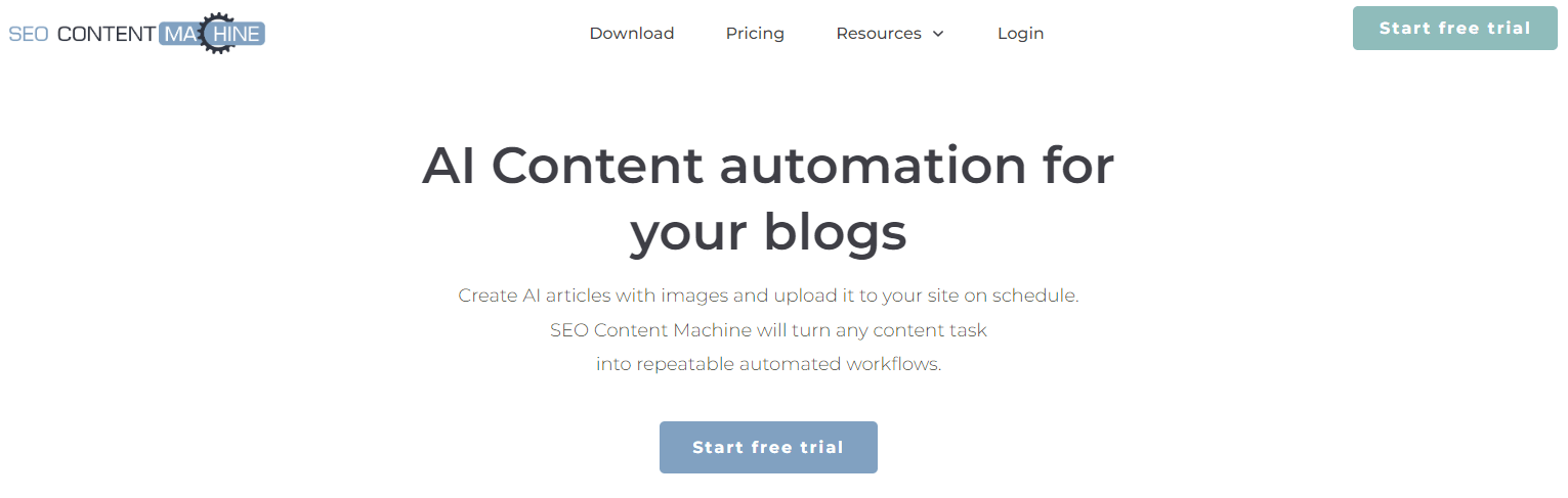 SEO Content Machine - Content Automation Tools