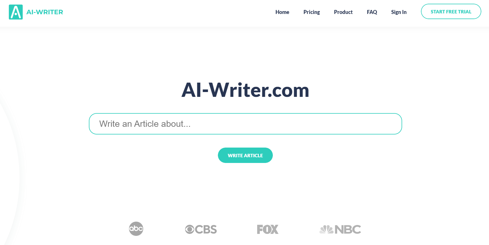 AI Writer - Automated Blogging Software