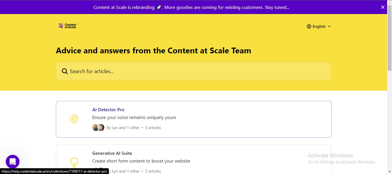 Content at Scale - Clearscope Alternatives