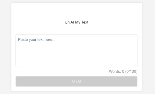 How to Un AI My Text for Free
