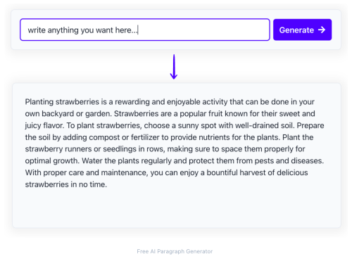 Free AI Paragraph Generator for Blog Articles