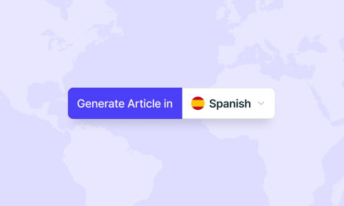 Generate AI Articles in Spanish with Journalist AI